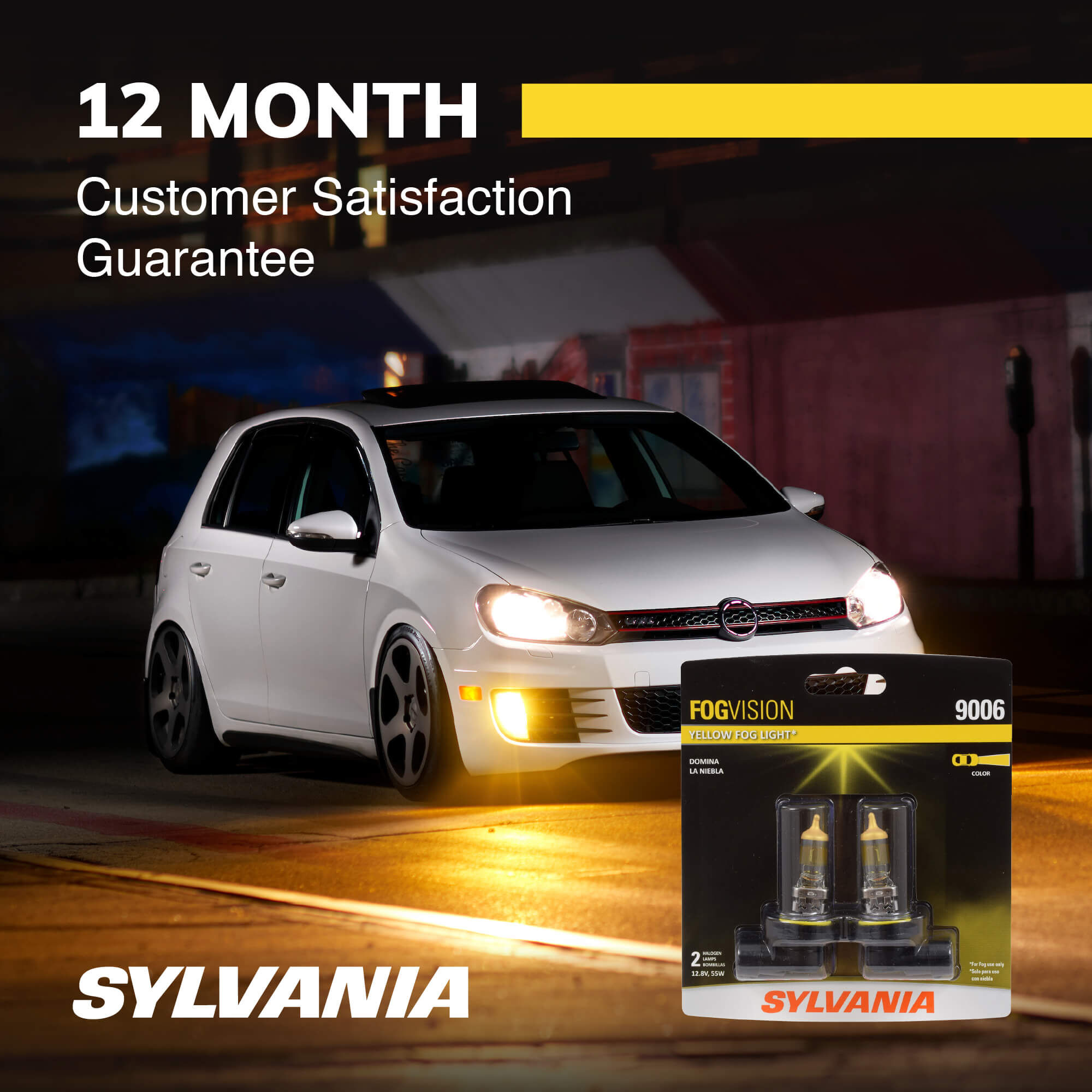 SYLVANIA 9006 FogVision Fog Bulb 2 Pack